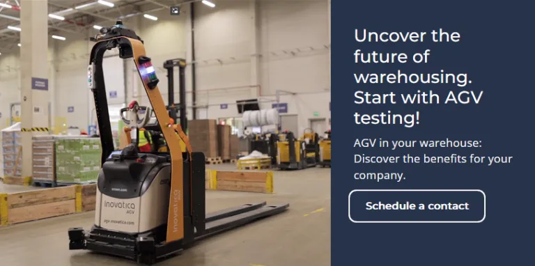 AGV tests Forklift AGV technology