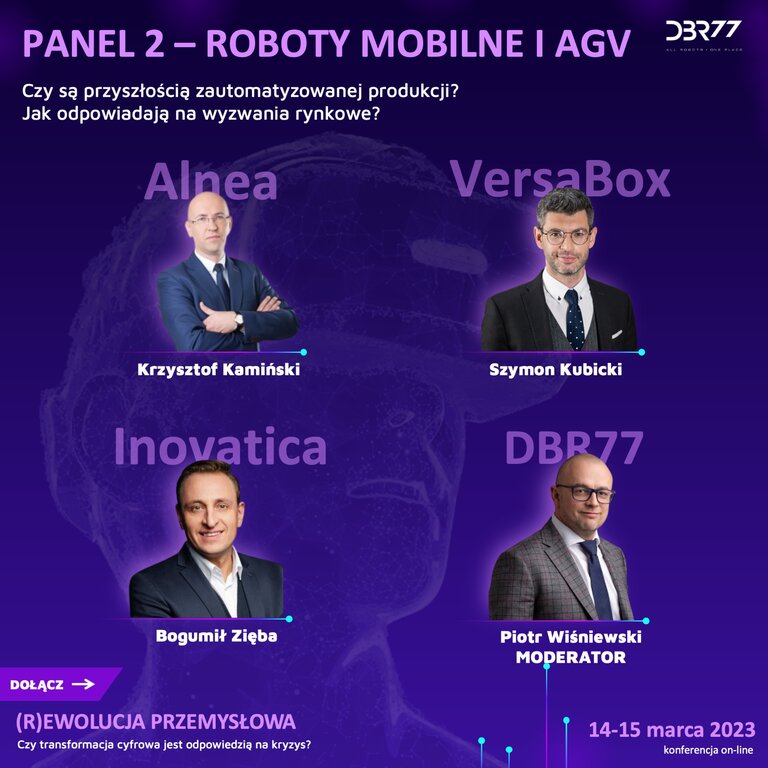 Inovatica AGV na konferencji DBR77