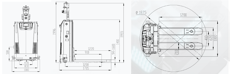 ST-1016-OMNI dimensions drawing